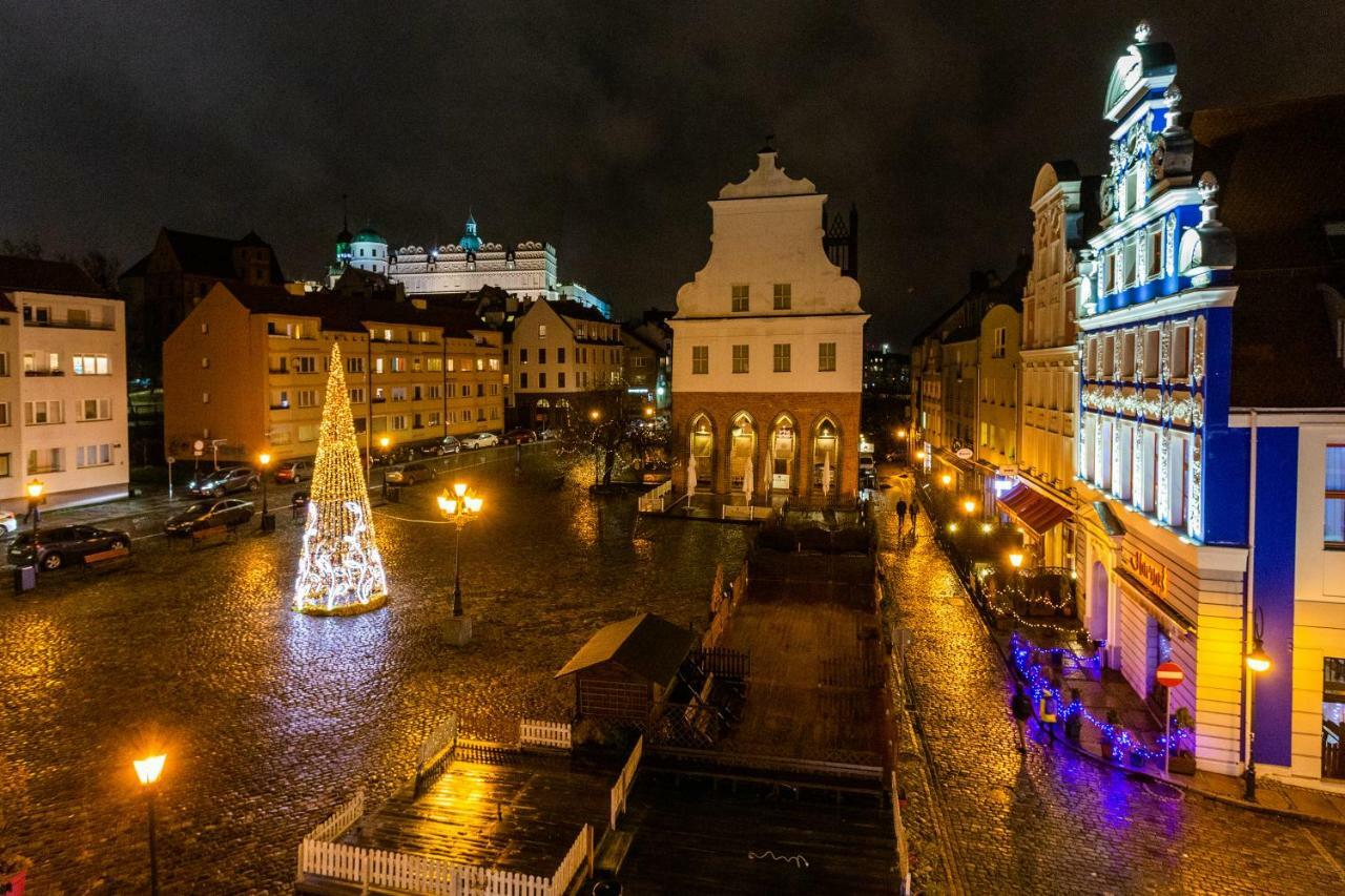 Apartament Rynek Sienny 1 Szczecin Dış mekan fotoğraf